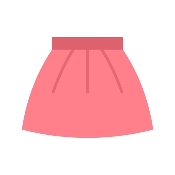 Εικονίδιο Skirt Διανυσματική Εικόνα Κατάλληλο Για Mobile Application Web Application — Διανυσματικό Αρχείο