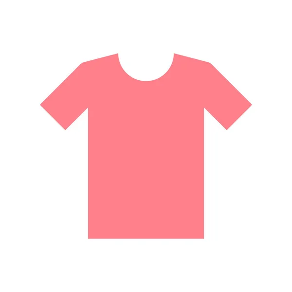 Camiseta Icono Imagen Vectorial Adecuado Para Aplicaciones Móviles Aplicación Web — Archivo Imágenes Vectoriales