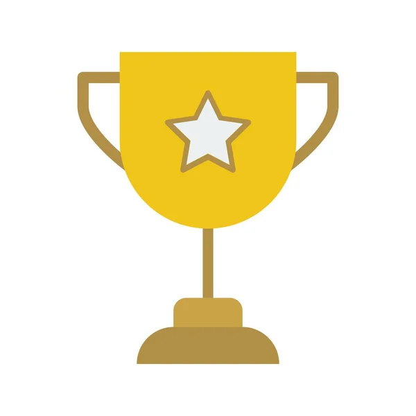 Εικόνα Διάνυσμα Εικονιδίου Trophy Κατάλληλο Για Mobile Application Web Application — Διανυσματικό Αρχείο