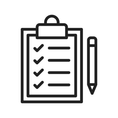 Gündem simgesi vektör görüntüsü. Mobil uygulama web uygulaması ve yazdırma ortamı için uygundur.