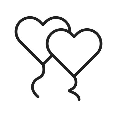 Balon simgesi vektör görüntüsü. Mobil uygulama web uygulaması ve yazdırma ortamı için uygundur.