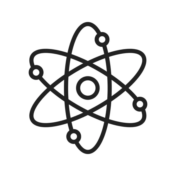 Atome Symbolvektorbild Geeignet Für Mobile Applikationen Und Printmedien — Stockvektor