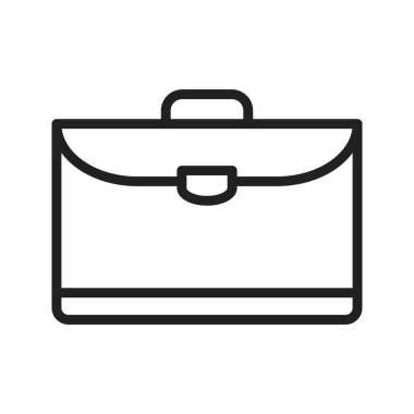 Evrak çantası ikon vektör görüntüsü. Mobil uygulama web uygulaması ve yazdırma ortamı için uygundur.