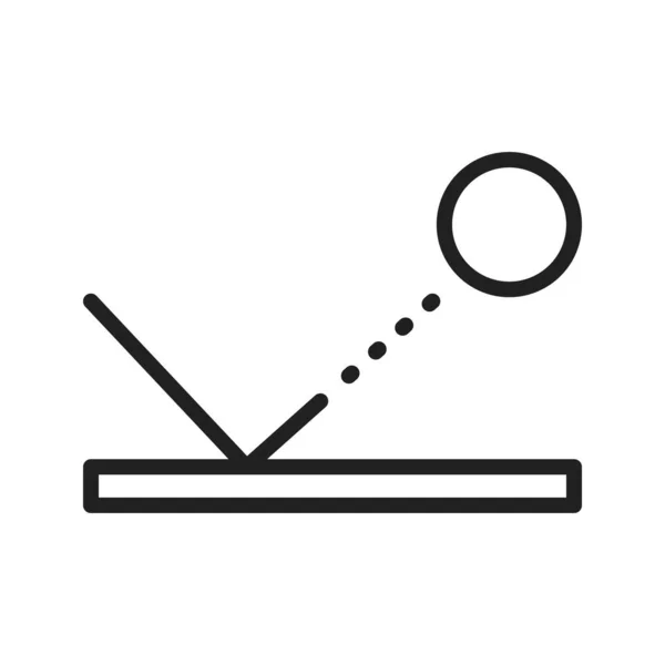 Bounce Symbol Vektorbild Geeignet Für Mobile Applikationen Und Printmedien — Stockvektor