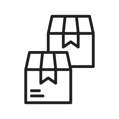 Mukavva simge vektör görüntüsü. Mobil uygulama web uygulaması ve yazdırma ortamı için uygundur.