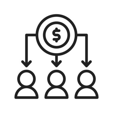 Kitle fonlaması ikon vektör imajı. Mobil uygulama web uygulaması ve yazdırma ortamı için uygundur.