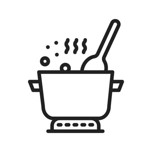 Cozinhar Ícone Imagem Vetorial Adequado Para Aplicativos Móveis Aplicação Web —  Vetores de Stock