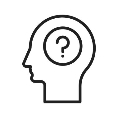 İkon vektör görüntüsü şüpheli. Mobil uygulama web uygulaması ve yazdırma ortamı için uygundur.