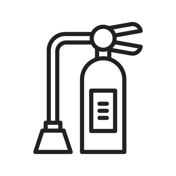 Fire Extinguisher Icono Imagen Vectorial Adecuado Para Aplicaciones Móviles Aplicación — Vector de stock