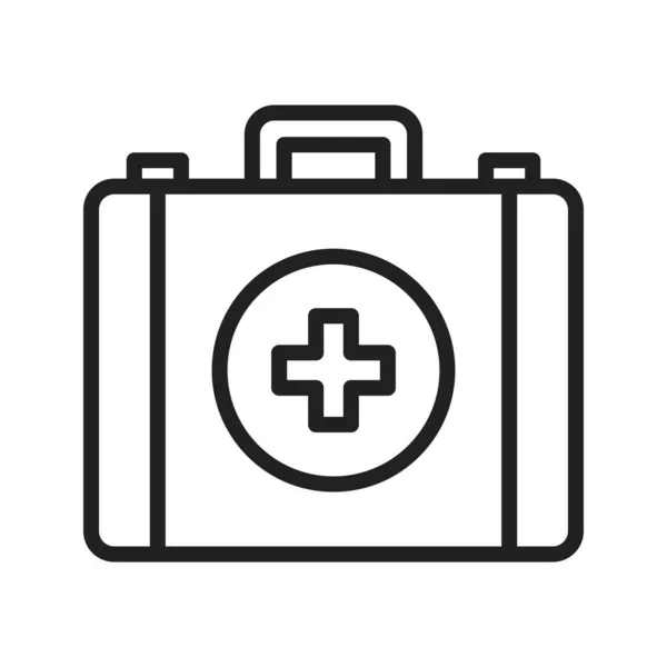 First Aid Kit Icon Vector Image Suitable Mobile Application Web — Stock Vector