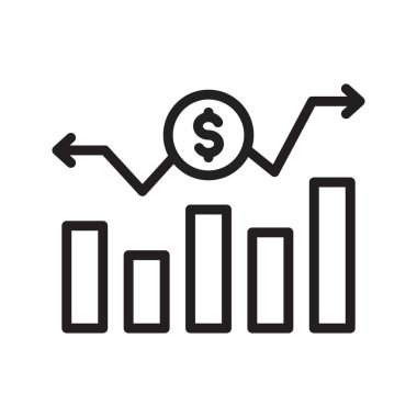 Değişim ikonu vektör görüntüsü. Mobil uygulama web uygulaması ve yazdırma ortamı için uygundur.