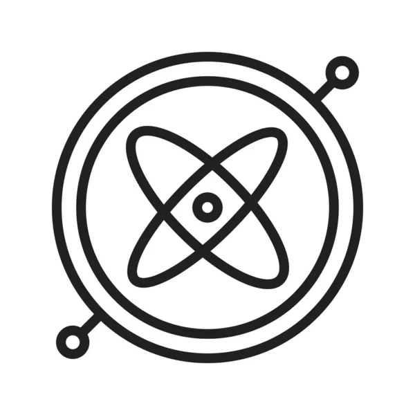 Gyroskop Symbolvektorbild Geeignet Für Mobile Applikationen Und Printmedien — Stockvektor