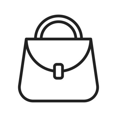 Çanta simgesi vektör görüntüsü. Mobil uygulama web uygulaması ve yazdırma ortamı için uygundur.