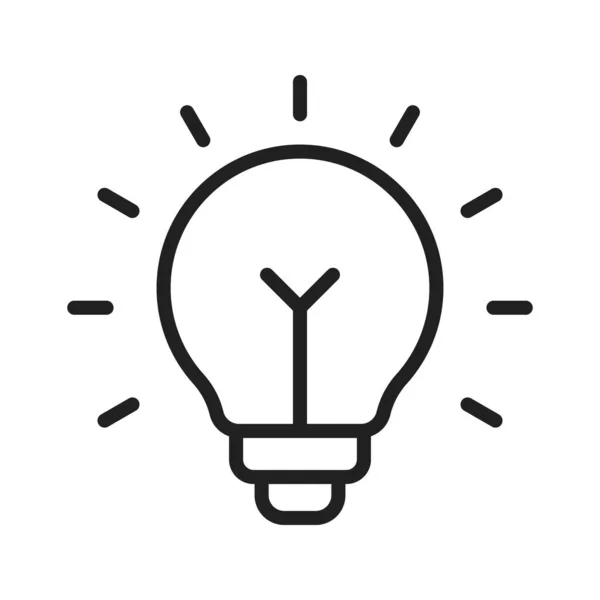Ljuslampa Ikon Vektor Bild Lämplig För Mobil Applikation Webbapplikation Och — Stock vektor