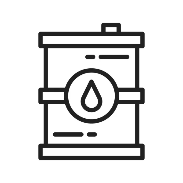 Icono Petróleo Imagen Vectorial Adecuado Para Aplicaciones Móviles Aplicación Web — Vector de stock