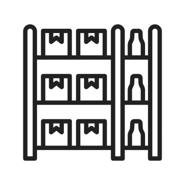 Simge vektör görüntüsünü ayarla. Mobil uygulama web uygulaması ve yazdırma ortamı için uygundur.