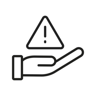 Simge vektör görüntüsünü riske at. Mobil uygulama web uygulaması ve yazdırma ortamı için uygundur.