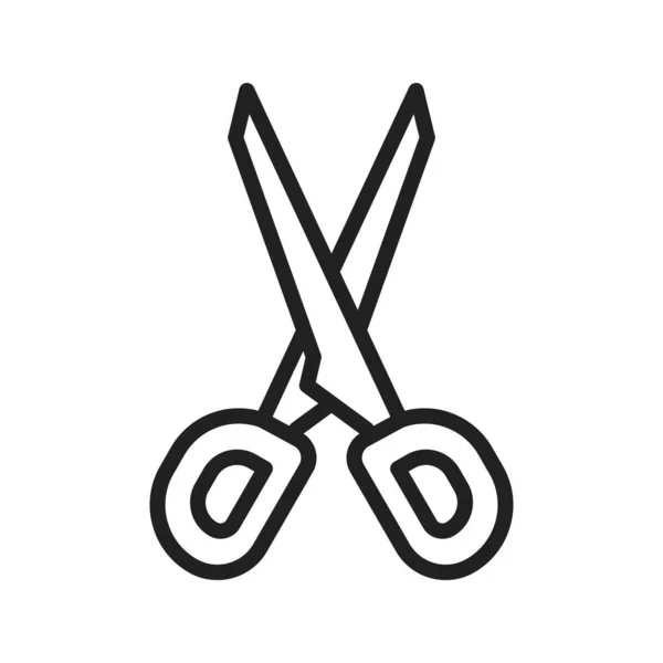 Scissors Icon Vector Image Suitable Mobile Application Web Application Print — Stock Vector
