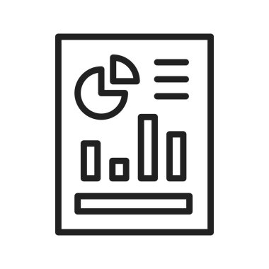 İstatistikler ikon vektör görüntüsü. Mobil uygulama web uygulaması ve yazdırma ortamı için uygundur.