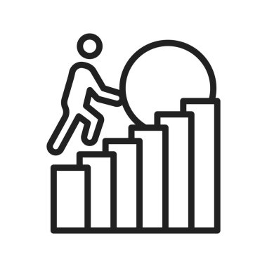 İkon vektör görüntüsü ile mücadele et. Mobil uygulama web uygulaması ve yazdırma ortamı için uygundur.