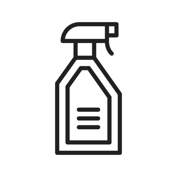 Spray Botella Icono Imagen Vectorial Adecuado Para Aplicaciones Móviles Aplicación — Vector de stock