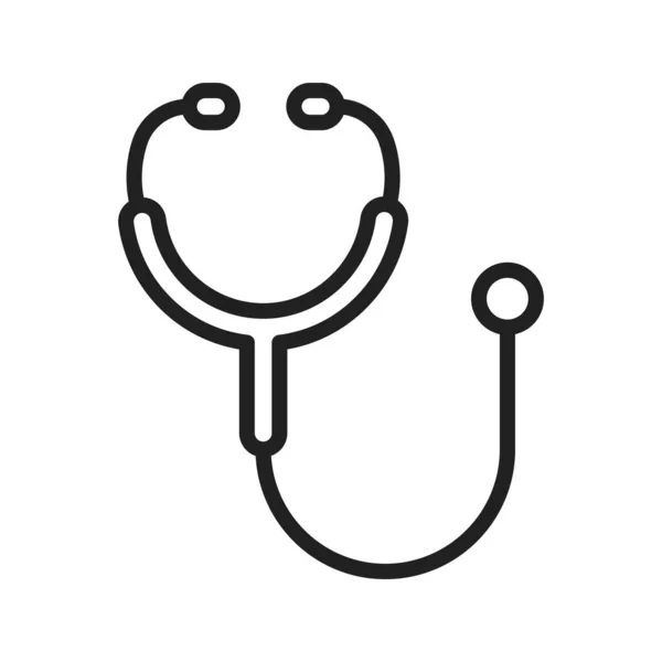 Stethoscope Icon Vector Image Suitable Mobile Application Web Application Print — Stock Vector