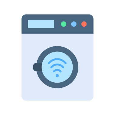 Otomatik Makine simgesi vektör görüntüsü. Mobil uygulama web uygulaması ve yazdırma ortamı için uygundur.