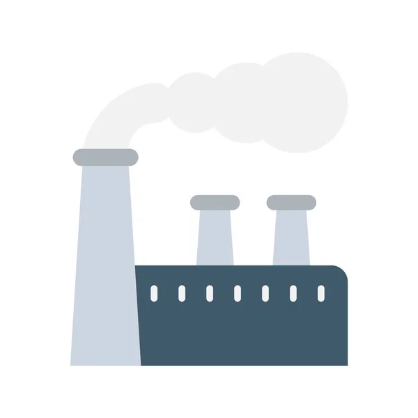 Luftföroreningar Ikon Vektor Bild Lämplig För Mobil Applikation Webbapplikation Och — Stock vektor