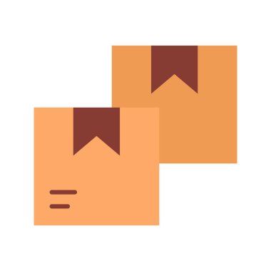 Kurye ikonu vektör görüntüsü. Mobil uygulama web uygulaması ve yazdırma ortamı için uygundur.