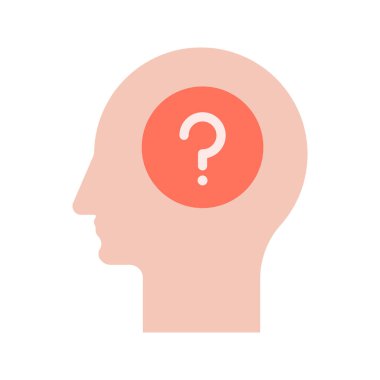 İkon vektör görüntüsü şüpheli. Mobil uygulama web uygulaması ve yazdırma ortamı için uygundur.