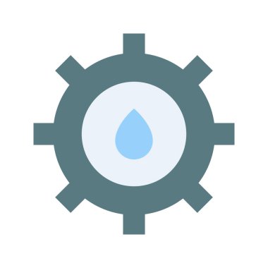 Sıvı Mekanik ikon vektör görüntüsü. Mobil uygulama web uygulaması ve yazdırma ortamı için uygundur.