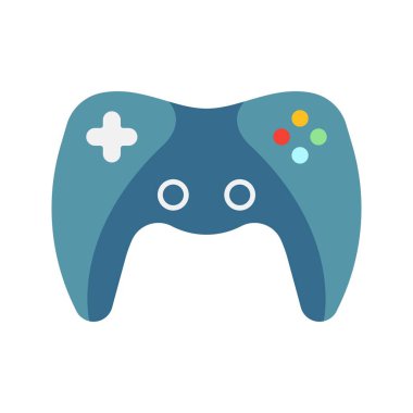 Gamepad simge vektör görüntüsü. Mobil uygulama web uygulaması ve yazdırma ortamı için uygundur.