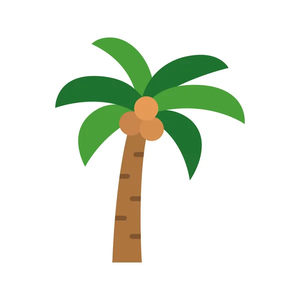 Coconut Tree Icon Vector Image Suitable Mobile Application Web Application — Stock Vector