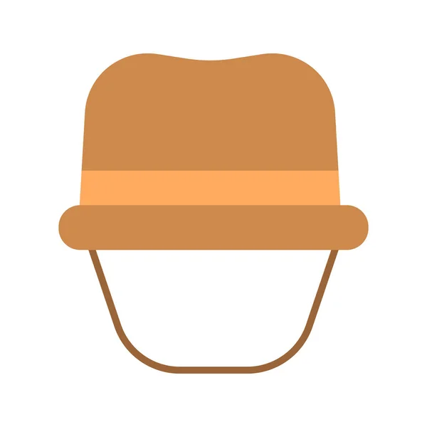 Ikona Wektora Explorer Hat Nadaje Się Aplikacji Mobilnych Mediów Drukowanych — Wektor stockowy