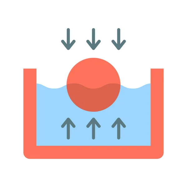 Symbolvektorbild Fließend Geeignet Für Mobile Applikationen Und Printmedien — Stockvektor