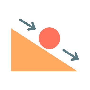 Hareket simgesi vektör görüntüsü yasası. Mobil uygulama web uygulaması ve yazdırma ortamı için uygundur.