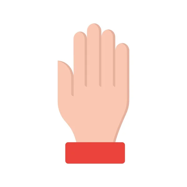 Hand Icon Vector Image Suitable Mobile Application Web Application Print — Stock Vector