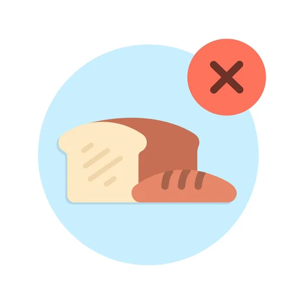 Kein Food Icon Vektorbild Geeignet Für Mobile Applikationen Und Printmedien — Stockvektor