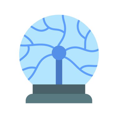 Plazma Topu ikon vektör görüntüsü. Mobil uygulama web uygulaması ve yazdırma ortamı için uygundur.