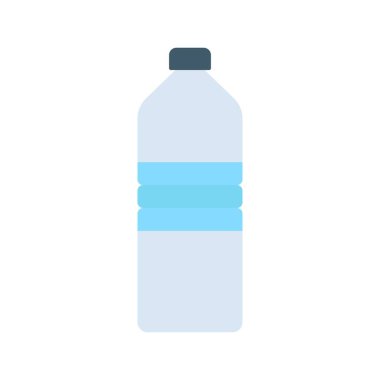 Plastik şişe ikonu vektör görüntüsü. Mobil uygulama web uygulaması ve yazdırma ortamı için uygundur.