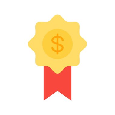 Ödül simgesi vektör görüntüsü. Mobil uygulama web uygulaması ve yazdırma ortamı için uygundur.