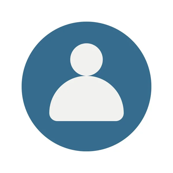 Profil Icon Vektorbild Geeignet Für Mobile Applikationen Und Printmedien — Stockvektor