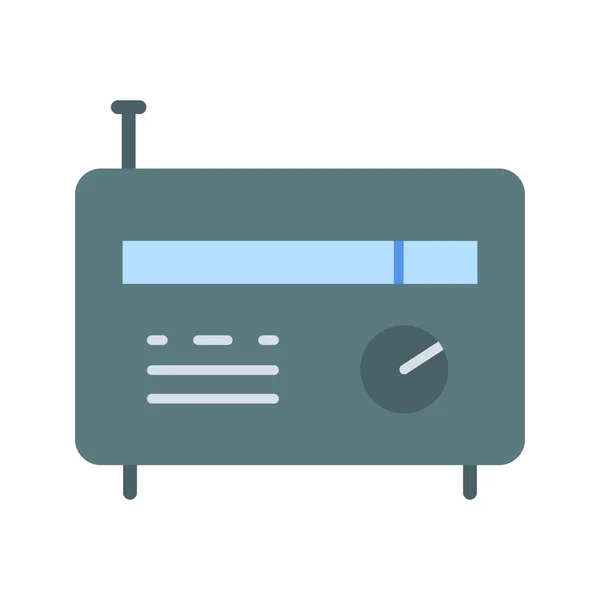 Radio Icon Vektorbild Geeignet Für Mobile Applikationen Und Printmedien — Stockvektor