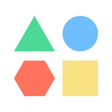 Simge vektör görüntüsünü şekillendirir. Mobil uygulama web uygulaması ve yazdırma ortamı için uygundur.