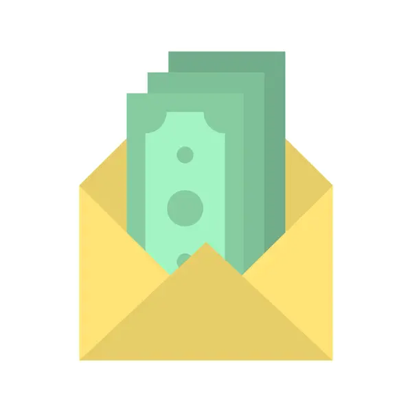 Salary Icon Vector Image Suitable Mobile Application Web Application Print — Stock Vector