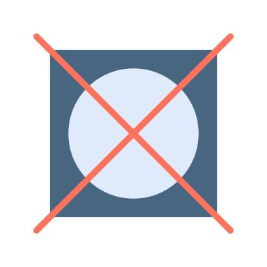 Kuru Tumble simge vektör görüntüsü. Mobil uygulama web uygulaması ve yazdırma ortamı için uygundur.