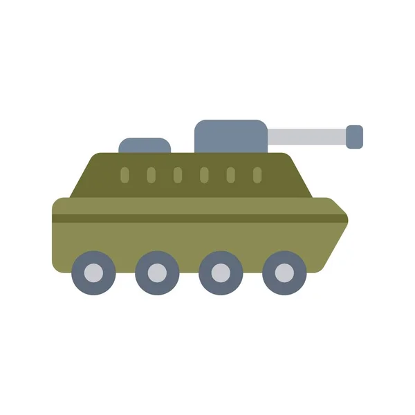 Tank Simgesi Vektör Görüntüsü Mobil Uygulama Web Uygulaması Yazdırma Ortamı — Stok Vektör