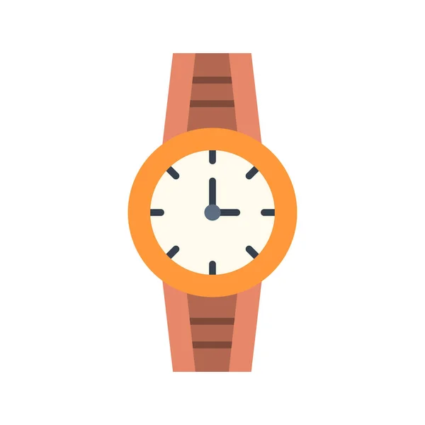 Imagem Vetorial Ícone Relógio Pulso Adequado Para Aplicativos Móveis Aplicação —  Vetores de Stock