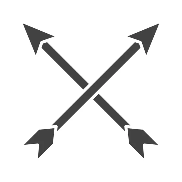 Flechas Icono Imagen Vectorial Adecuado Para Aplicaciones Móviles Aplicación Web — Vector de stock