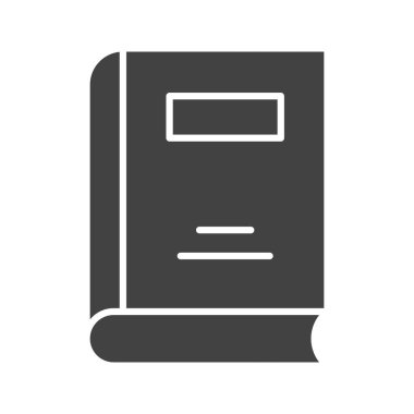 Kitap ikonu vektör görüntüsü. Mobil uygulama web uygulaması ve yazdırma ortamı için uygundur.